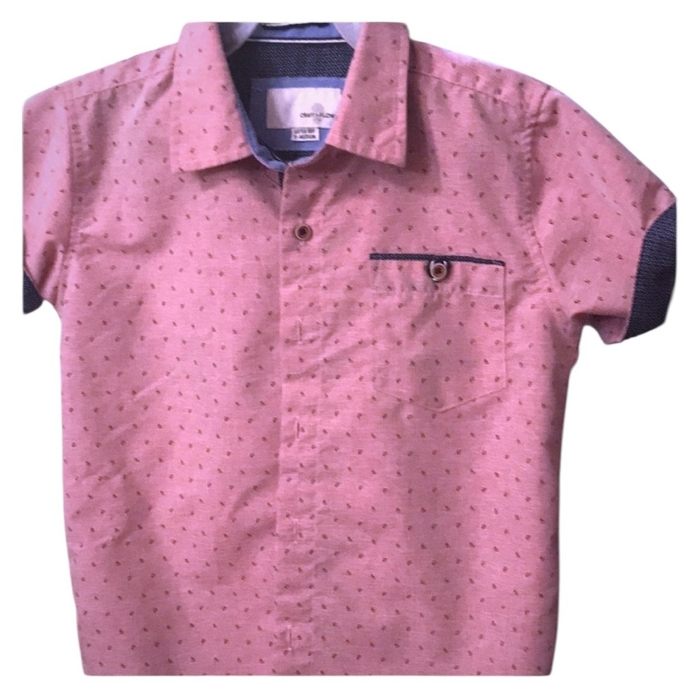 Boys Craft+Flow Button Down Sz 5